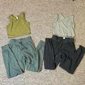 Shades of green small/medium bundle.